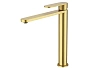 Смеситель для раковины Raglo R10.15.03, сатин золотой