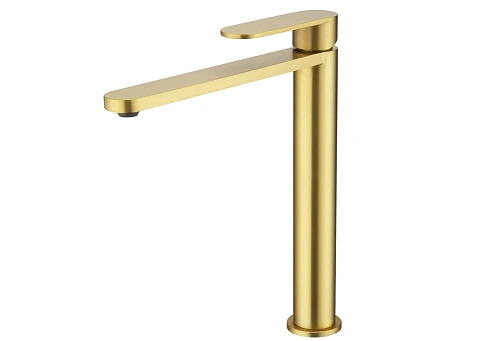 Смеситель для раковины Raglo R10.15.03, сатин золотой Смеситель для раковины Raglo R10.15.03, сатин золотой