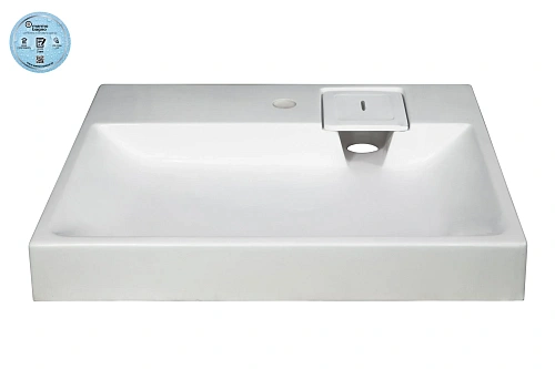 Раковина Marmo Bagno Дельта 60х50 MB-DL60-50 над стиральной машиной Раковина Marmo Bagno Дельта 60х50 MB-DL60-50 над стиральной машиной