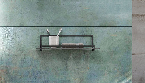 Полка Velvex Gelou 40 Black металлическая со стеклом pkGEL.40-54 Полка Velvex Gelou 40 Black металлическая со стеклом pkGEL.40-54