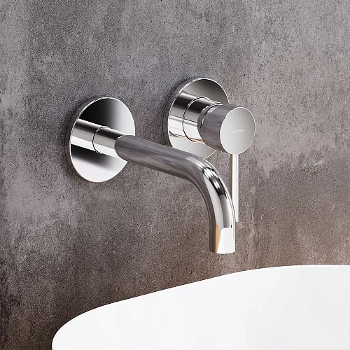 Смеситель для раковины Damixa Scandinavian Pure 360260000 встраиваемый, хром Смеситель для раковины Damixa Scandinavian Pure 360260000 встраиваемый, хром