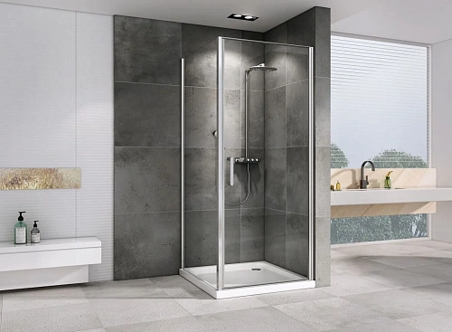 Душевой уголок ABBER Sonnenstrand AG04100-S70 100x70 см универсальный, профиль хром, стекло прозрачное Душевой уголок ABBER Sonnenstrand AG04100-S70 100x70 см универсальный, профиль хром, стекло прозрачное