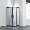 Душевой уголок Timo Imwei YL-9002B 90x90 с поддоном, стекло матовое, профиль черный Душевой уголок Timo Imwei YL-9002B 90x90 с поддоном, стекло матовое, профиль черный