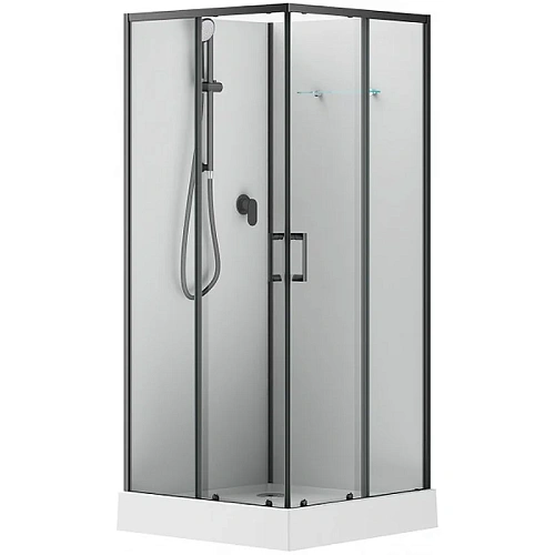 Душевая кабина Aquanet Passion EVO S Black 90x90 00282009 Душевая кабина Aquanet Passion EVO S Black 90x90 00282009