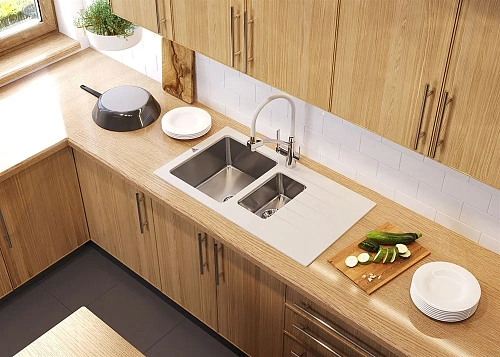 Кухонная мойка TOLERO Twist TTS-890K (№001 (Сер. мет)) 474490 Кухонная мойка TOLERO Twist TTS-890K (№001 (Сер. мет)) 474490