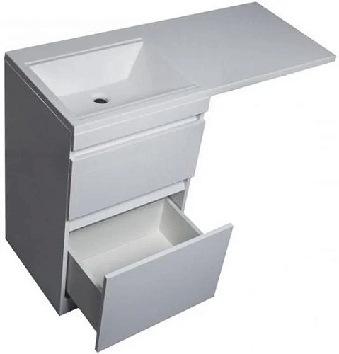 Тумба под раковину Style Line Даллас 115, Люкс белая, PLUS СС-00000515 Тумба под раковину Style Line Даллас 115, Люкс белая, PLUS СС-00000515