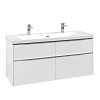Тумба под раковину Villeroy & Boch Subway 3.0 с подсветкой Pure White / Pure White C602L0VF Тумба под раковину Villeroy & Boch Subway 3.0 с подсветкой Pure White / Pure White C602L0VF