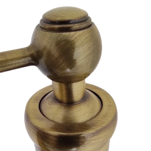 Смеситель для раковины Paini Duomo 88F3205LL без донного клапана, высокий, старая бронза Смеситель для раковины Paini Duomo 88F3205LL без донного клапана, высокий, старая бронза