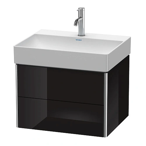 Тумба под раковину Duravit XSquare XS416104040 подвесная 58 см черный глянцевый Тумба под раковину Duravit XSquare XS416104040 подвесная 58 см черный глянцевый