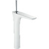 Картинка анонса товара «смеситель для раковины hansgrohe puravida в форме таза, белый/хром 15072400»