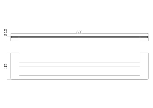 Полотенцедержатель Wonzon & Woghand черный (WW-9111-BL) Полотенцедержатель Wonzon & Woghand черный (WW-9111-BL)