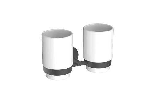 Стакан Aquatek БЕТТА AQ4617MB черный матовый Стакан Aquatek БЕТТА AQ4617MB черный матовый