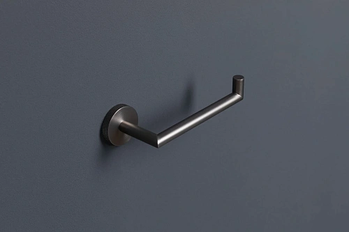 Держатель туалетной бумаги Allen Brau Priority 6.31007-MG графит брашированный Держатель туалетной бумаги Allen Brau Priority 6.31007-MG графит брашированный