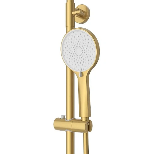 Душевая система CEZARES STYLUS-CVD-BORO брашированное золото Душевая система CEZARES STYLUS-CVD-BORO брашированное золото