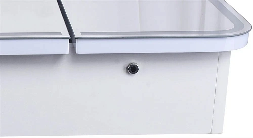 Зеркальный шкаф Style Line Каре 80x80 с подсветкой, сенсор на зеркале СС-00002276 Зеркальный шкаф Style Line Каре 80x80 с подсветкой, сенсор на зеркале СС-00002276