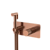Гигиенический душ Boheme Stick 127-CB.4 Copper Brushed ручка SPIRALE