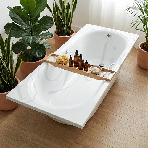 Ванна из искусственного камня Delice Dolce 170х80 DLR330060R-G глянцевая с ручками хром Ванна из искусственного камня Delice Dolce 170х80 DLR330060R-G глянцевая с ручками хром