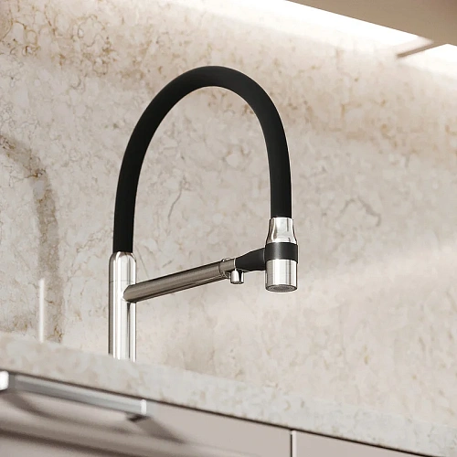 Смеситель для кухни Sancos Garda SC4009BN под фильтр, брашированный никель Смеситель для кухни Sancos Garda SC4009BN под фильтр, брашированный никель