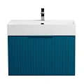 Тумба под раковину CEZARES PREMIUM 55438 Plisse Blu petrolio подвесная Тумба под раковину CEZARES PREMIUM 55438 Plisse Blu petrolio подвесная