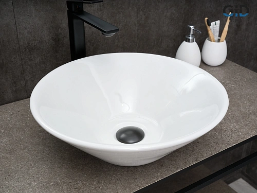 Раковина Gid N9102 51210 накладная белая 42x42x15 Раковина Gid N9102 51210 накладная белая 42x42x15