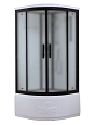 Душевая кабина Timo Standart T-6690 Black Fabric (90x90x220), турецкая баня хамам Душевая кабина Timo Standart T-6690 Black Fabric (90x90x220), турецкая баня хамам