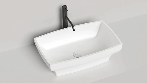 Раковина Salini GLORIA 04 1102104G 600x380 накладная S-Sense Раковина Salini GLORIA 04 1102104G 600x380 накладная S-Sense