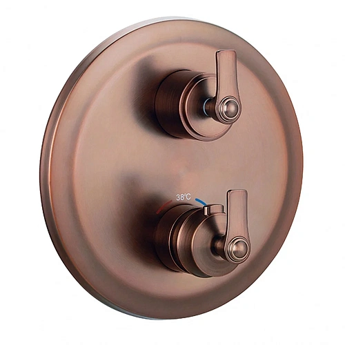 Смеситель для душа Swedbe Terracotta Art 2521 термостатический встраиваемый подключение на 1 выход Смеситель для душа Swedbe Terracotta Art 2521 термостатический встраиваемый подключение на 1 выход