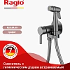 Гигиенический душ Raglo R20.54.09 встраиваемый, графит Гигиенический душ Raglo R20.54.09 встраиваемый, графит