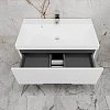 Тумба под раковину Style Line Матис 80 см ЛС-00002443 напольная, белый матовый Тумба под раковину Style Line Матис 80 см ЛС-00002443 напольная, белый матовый
