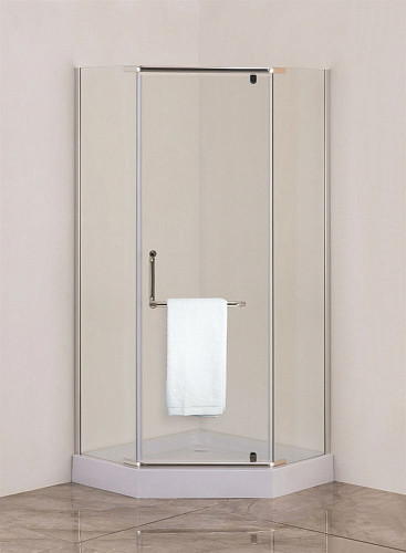 Душевой уголок Agger A03-090TCR/G правый без поддона 86х86, стекло прозрачное Душевой уголок Agger A03-090TCR/G правый без поддона 86х86, стекло прозрачное