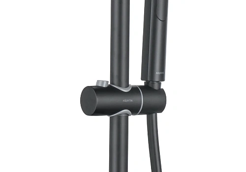 Душевая система Aquatek ВЕГА AQ2060MB черный матовый Душевая система Aquatek ВЕГА AQ2060MB черный матовый