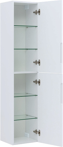 Шкаф-пенал Aquanet Джейн 35 00313289 белый матовый Шкаф-пенал Aquanet Джейн 35 00313289 белый матовый