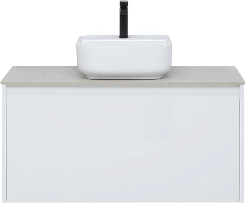 Тумба под раковину Aquanet Nova Lite 100 белый (1 ящик) 00242580 Тумба под раковину Aquanet Nova Lite 100 белый (1 ящик) 00242580