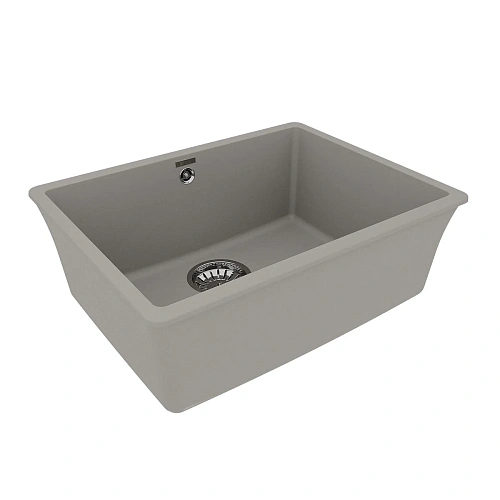 Кухонная мойка Lemark SINARA 540-U встраиваемая снизу из кварцгранита, грей 9910075 Кухонная мойка Lemark SINARA 540-U встраиваемая снизу из кварцгранита, грей 9910075