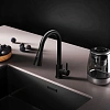 Смеситель для кухни AM.PM X-Joy S F85B07522 с вытягивающимся изливом, черный Смеситель для кухни AM.PM X-Joy S F85B07522 с вытягивающимся изливом, черный