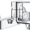 Смеситель для ванны GROHE BauEdge, настенный монтаж (23605000) Смеситель для ванны GROHE BauEdge, настенный монтаж (23605000)