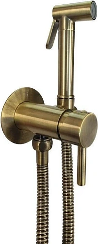 Гигиенический душ Paffoni Tweet Round ZDUP110BR (с внутренней частью) Гигиенический душ Paffoni Tweet Round ZDUP110BR (с внутренней частью)