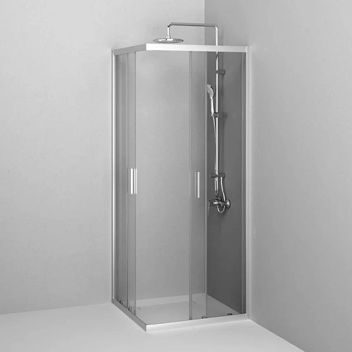 Душевой уголок AM.PM Gem W90G-403-8080-MT 80x80 хром матовый, стекло прозрачное Душевой уголок AM.PM Gem W90G-403-8080-MT 80x80 хром матовый, стекло прозрачное