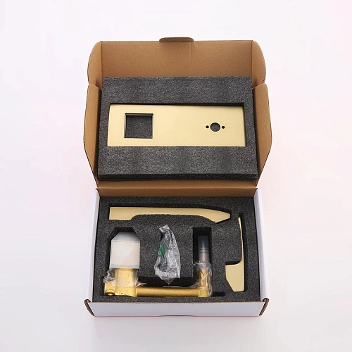 Смеситель для раковины Raglo R01.11.03 встраиваемый, золотой сатин Смеситель для раковины Raglo R01.11.03 встраиваемый, золотой сатин