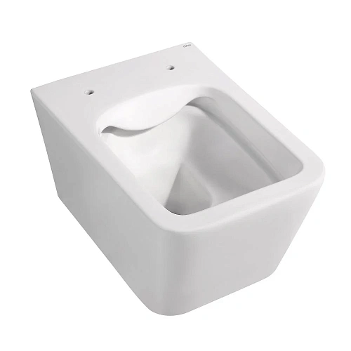 Унитаз подвесной ABBER Rechteck AC1201MW белый матовый, безободковый с крышкой микролифт Унитаз подвесной ABBER Rechteck AC1201MW белый матовый, безободковый с крышкой микролифт