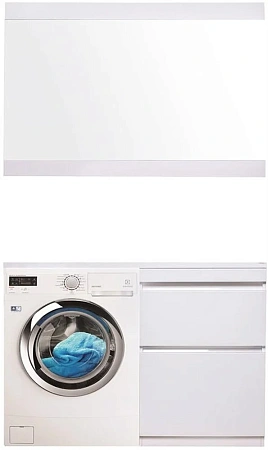 Тумба под раковину Style Line Даллас 130, Люкс белая, PLUS СС-00000557 Тумба под раковину Style Line Даллас 130, Люкс белая, PLUS СС-00000557