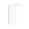 Картинка анонса товара «душевая перегородкак new trendy velio gold satin 90x200 d-0190b (брашированное золото)»