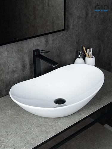 Раковина Gid N9811 51175 накладная белая 61x37x15 Раковина Gid N9811 51175 накладная белая 61x37x15