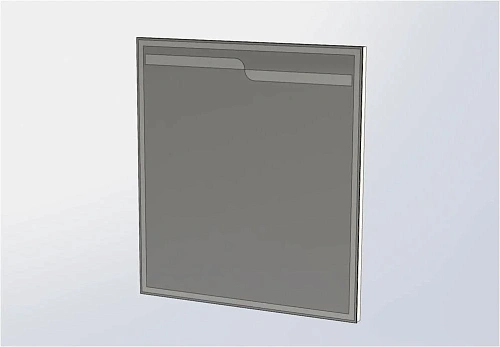 Зеркало Aquanet Модена 85 белый 00196966 Зеркало Aquanet Модена 85 белый 00196966