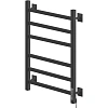 Полотенцесушитель электрический Ника STEP-1 60/50 RAL9005 черный матовый правый тэн STEP-1 60/50 черн мат прав