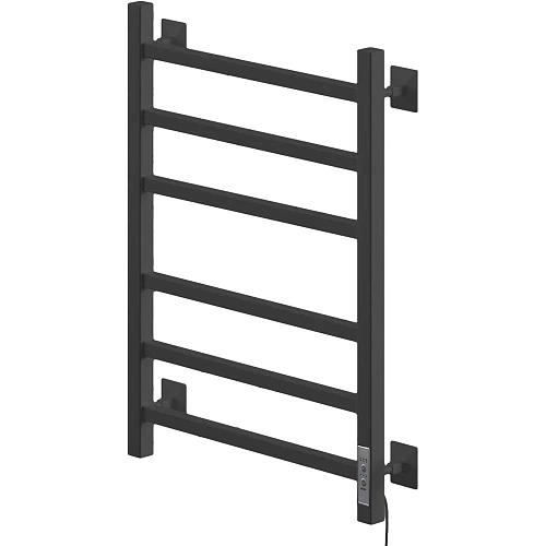 Полотенцесушитель электрический Ника STEP-1 60/50 RAL9005 черный матовый правый тэн STEP-1 60/50 черн мат прав Полотенцесушитель электрический Ника STEP-1 60/50 RAL9005 черный матовый правый тэн STEP-1 60/50 черн мат прав