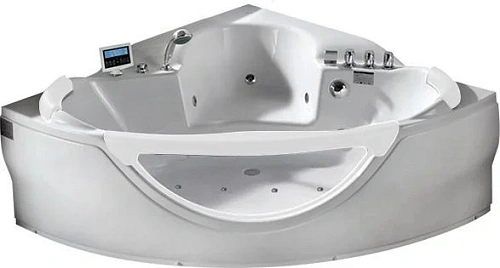 Акриловая ванна Gemy G9025 II K 155x155 угловая, универсальная, гидромассажная Акриловая ванна Gemy G9025 II K 155x155 угловая, универсальная, гидромассажная