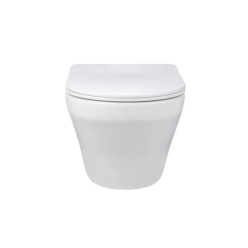 Унитаз подвесной Vincea Edge-M VT1-37 белый, ультратонкое сиденье soft-close Унитаз подвесной Vincea Edge-M VT1-37 белый, ультратонкое сиденье soft-close