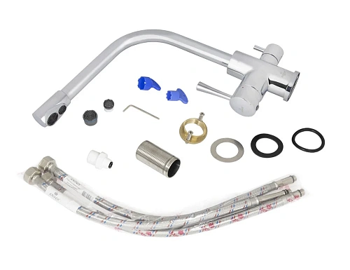 Смеситель для кухни Kaiser 26044 хром с фильтром Барьер Эксперт Slim Классик. БР26044 Смеситель для кухни Kaiser 26044 хром с фильтром Барьер Эксперт Slim Классик. БР26044