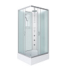 Картинка анонса товара «душевая кабина niagara classic ng-33984-14qbktg (900х800х2100) средний поддон (26см) стекло матовое 339844qbktg»